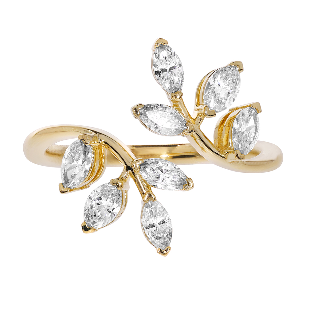 Marquise Diamond Ring LR12831A 4.5X2.5